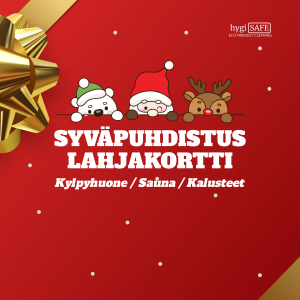 SYVÄPUHDISTUS LAHJAKORTTI <br> Osta 1, saat 1 ilmaiseksi